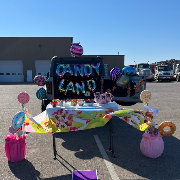 Cartoon Candy Castle Yard Banner Outdoor & Indoor - Picture 4 of 6